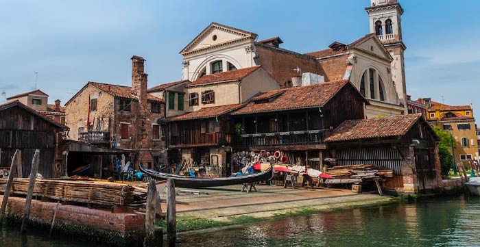 Gli "squeri" di Venezia