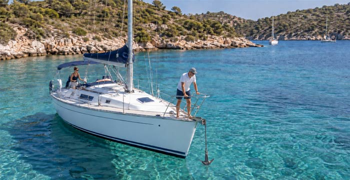 Buon ancoraggio marinaresco