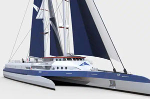 Cargo a vela: la scommessa
di Francois Gabart
