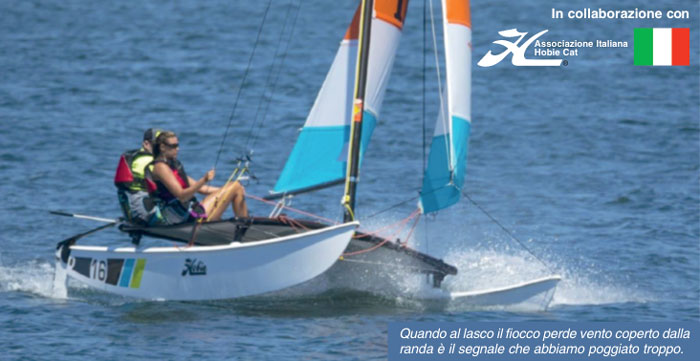 Corso Hobie Cat - 4. Lasco andatura difficile