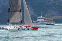 Multiscafi in gara 
sul lago di Garda
