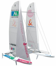 Varato in Francia il nuovo catamarano di Yves Parlier