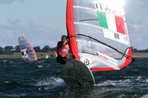 Alessandra Sensini
seconda al Mondiale Rs:X
