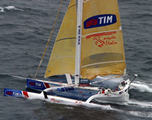 Soldini scuffia alla
Transat Jacques Vabre