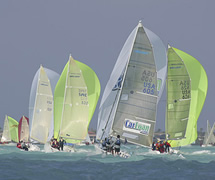 Spithill (Luna Rossa) 
mondiale Melges 24