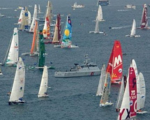 Primi ritiri
alla "Route du Rhum"
