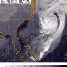 "Wilma" si sposta
verso il Canada